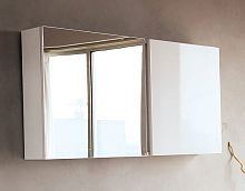 Зеркальный шкаф BelBagno Luce BB1000PAC/BL  bianco lucido