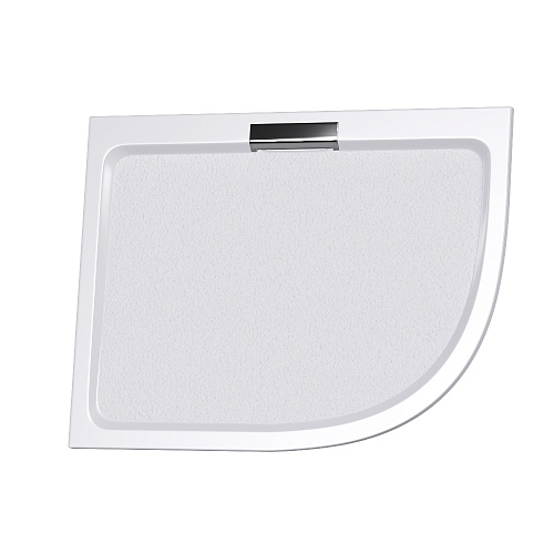 Душевой поддон RGW 03150482-01L GWS-41L асимметричный, белый