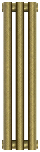 Радиатор Сунержа 05-0331-5003 Эстет-0 отопительный н/ж 500х135 мм/ 3 секции, состаренная бронза