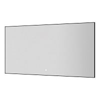 Зеркало с LED подсветкой сенсор антипар 70х140 см Boheme 543-140-GM рама gun metal