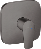 Hansgrohe Смеситель Hansgrohe Talis E для душа однорычажный, СМ 71765340, шлифованный черный хром