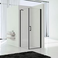 Душевой уголок Vincea VSR-1O9090CLB Orta, 90х90 см, профиль черный/стекло прозрачное