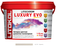 Цементная затирка Litokol LITOCHROM1-6 LUXURY EVO LEE.210 (2кг) Карамель