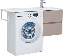 Тумба с раковиной Aquanet 00243774 Алвита, 120х48 см, коричневая Тумба с раковиной Aquanet 00243774 Алвита, 120х48 см, коричневая