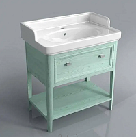 Тумба Kerama Marazzi PR.80\GR Provence под раковину напольная 77х50 см см, зеленый/Декапе