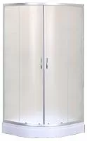 Душевое ограждение Loranto CS-8015S 90*90*195 Sunway с поддоном, 90х90 см, профиль сатин