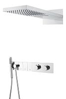 Встроенная душевая система 55х45х110 см Boheme ZODIAC 133-CR хром
