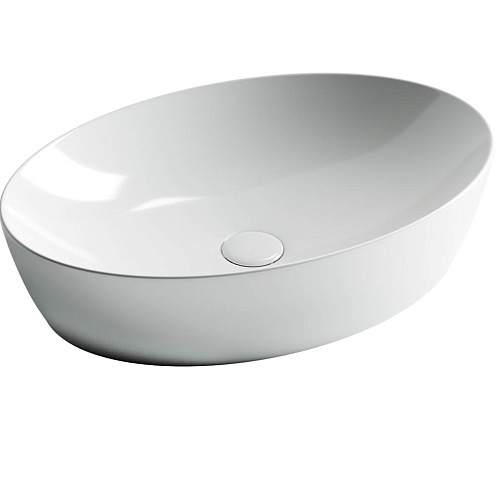 Умывальник Ceramica Nova CN5018 Element, чаша накладная 61х41 см, белый Умывальник Ceramica Nova CN5018 Element, чаша накладная 61х41 см, белый