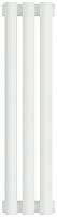 Радиатор Сунержа 30-0331-5003 Эстет-0 отопительный н/ж 500х135 мм/ 3 секции, матовый белый