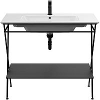 Структура Kerama Marazzi PIA.N.95\BLK Piano Next 95 металлическаяна напольная, черный матовый Структура Kerama Marazzi PIA.N.95\BLK Piano Next 95 металлическаяна напольная, черный матовый