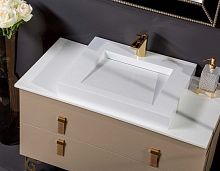 Столешница прямая Solid Glass 100 Armadi Art 851-100 белая Столешница прямая Solid Glass 100 Armadi Art 851-100 белая