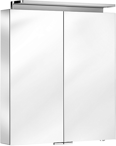 Зеркальный шкаф Keuco 13603171301 Royal L1 800х742х150 мм, с подсветкой, две поворотные дверцы