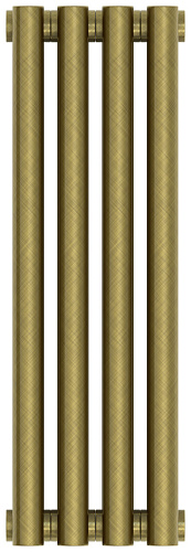 Радиатор Сунержа 05-0332-5004 Эстет-00 отопительный н/ж 500х180 мм/ 4 секции, состаренная бронза