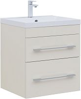 Тумба с раковиной Aquanet 00308388 Верона, 58х48 см, бежевая Тумба с раковиной Aquanet 00308388 Верона, 58х48 см, бежевая
