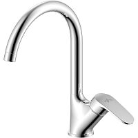 Смеситель Rossinka RS45-23 RS45 для кухни, хром