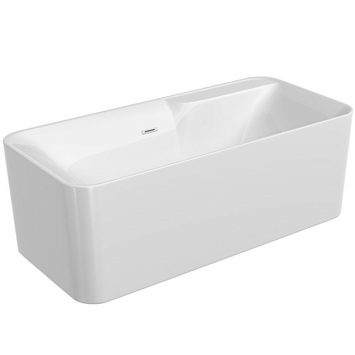 Ванна Sancos FB15 Sigma отдельностоящая 170х80 см, со сливом-переливом, белая