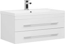 Тумба с раковиной Aquanet 00212856 Нота, 90х48 см, белая Тумба с раковиной Aquanet 00212856 Нота, 90х48 см, белая