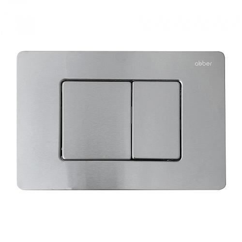 Кнопка смыва ABBER AC0120MCH матовый хром Кнопка смыва ABBER AC0120MCH матовый хром