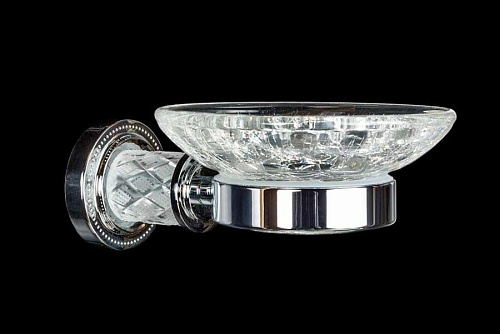 Мыльница Boheme MURANO CRYSTAL 10903-CRST-СH купить недорого в интернет-магазине Керамос