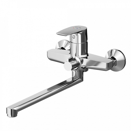 Смеситель AM.PM F90A90000 Gem для ванны/душа, излив 320 мм, хром