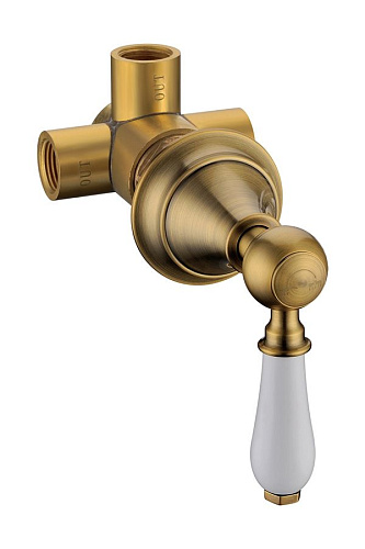 Дивертер встраиваемый Латунь Boheme IMPERIALE CRYSTAL 623-SW