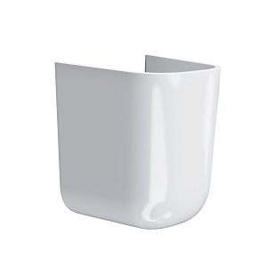 Полупьедестал Kerama Marazzi Pro.hcol.02 Pro для раковины, подвесной, белый глянец