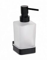 Дозатор Bemeta 135009040 Nero для жидкого мыла 18 см, настенный, черный