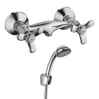 Смеситель Rossinka Q02-41 Q для душа, с душевой лейкой, хром