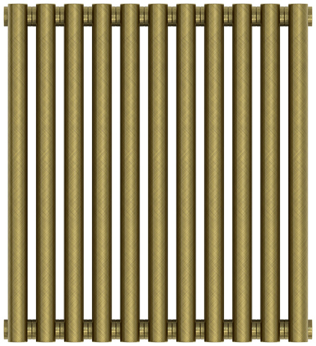 Радиатор Сунержа 05-0302-5011 Эстет-11 отопительный н/ж 500х495 мм/ 11 секций, состаренная бронза