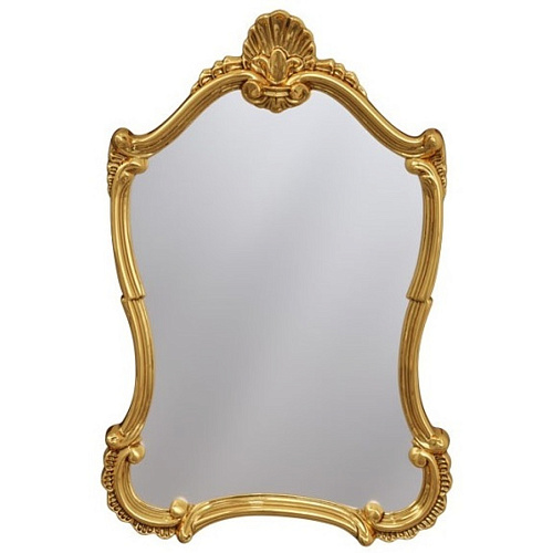 Зеркало Caprigo PL90-ORO в Багетной раме, 56х90 см, золото купить недорого в интернет-магазине Керамос