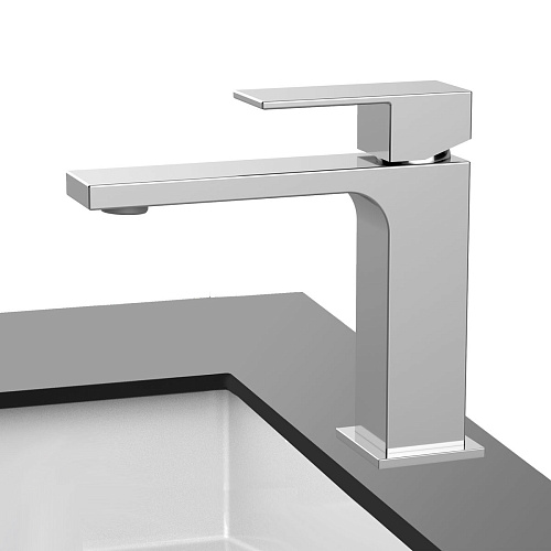 Смеситель Vincea VBF-1C01CH Cube для раковины, хром