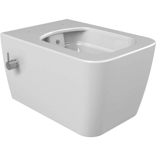 Унитаз Boheme 967-2 Zen подвесной, с функцией биде, белый глянцевый