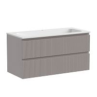 Тумба Sancos SNT100SM Snob T под раковину 99.5х44.5 см, подвесная, Doha Soft Тумба Sancos SNT100SM Snob T под раковину 99.5х44.5 см, подвесная, Doha Soft