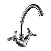 Смеситель Rossinka Q02-71 Q для кухни, хром