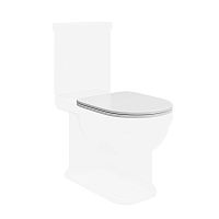 Сиденье Kerama Marazzi PO.seat.01\WHT Pompei для напольного унитаза Soft close + Clip up, белый глянец Сиденье Kerama Marazzi PO.seat.01\WHT Pompei для напольного унитаза Soft close + Clip up, белый глянец