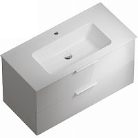 Тумба Kerama Marazzi PI.F.95\WHT Piano Forte под раковину подвесная 95х45 см, белый глянец Тумба Kerama Marazzi PI.F.95\WHT Piano Forte под раковину подвесная 95х45 см, белый глянец