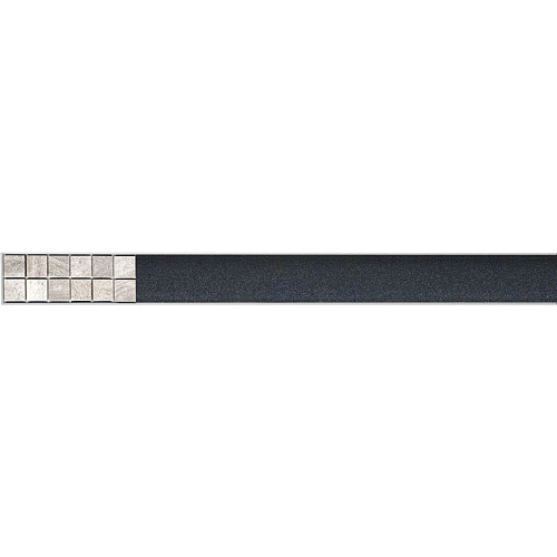 Декоративная решетка Alcaplast TILE-1050 Tile, 1044 мм под плитку, черный