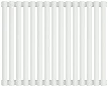 Радиатор Сунержа 30-0332-5015 Эстет-00 отопительный н/ж 500х675 мм/ 15 секций, матовый белый