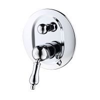 Смеситель Caprigo 02M-551-crm Adria-Uno Metal Edition для душа, хром