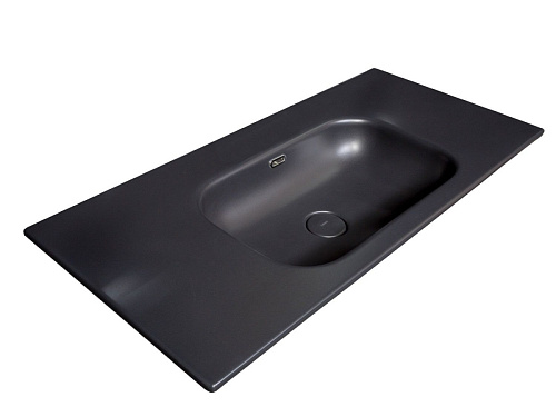 Раковина-столешница Armadi Art Vallessi 80 антрацит Керамика 838-080-A