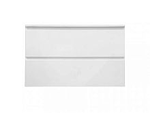 Тумба Эстет ФР-00007060 Malta Luxe с раковиной 100х50 см, подвесная, 2 ящика, белая