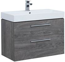 Тумба под раковину Aquanet 00249921 Nova напольная, 85х45 см, темное дерево Тумба под раковину Aquanet 00249921 Nova напольная, 85х45 см, темное дерево