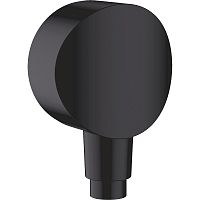 Hansgrohe Шланговое подсоединение S Hansgrohe Fixfit 26453670, матовый черный Hansgrohe Шланговое подсоединение S Hansgrohe Fixfit 26453670, матовый черный