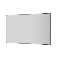 Зеркало с LED подсветкой сенсор антипар 70х120 см Boheme 543-120-GM рама gun metal