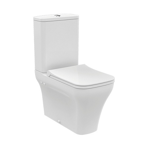 Чаша унитаза-биде Creavit LY360-00CB00E-0000 Lidya напольный 35.5х64 см, без бачка и сиденья, белый глянец