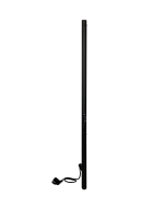 Электрический полотенцесушитель INDIGO LSE120-3BRRt Style без полочки, черный