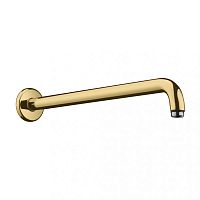 Hansgrohe 27413990  держатель душа 389 мм полир,золото Hansgrohe 27413990  держатель душа 389 мм полир,золото