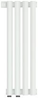 Радиатор Сунержа 30-0310-5004 Эстет-1 отопительный н/ж EU50 левый 500х180 мм/ 4 секции, матовый белый