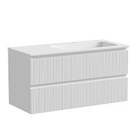 Тумба Sancos SNT100RW Snob T под раковину 99.5х44.5 см, подвесная, правая, Bianco Тумба Sancos SNT100RW Snob T под раковину 99.5х44.5 см, подвесная, правая, Bianco