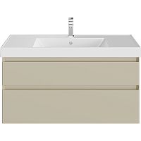 Тумба Kerama Marazzi CUB.100.2\LIM Cubo под раковину подвесная 100х47 см, лимо матовый Тумба Kerama Marazzi CUB.100.2\LIM Cubo под раковину подвесная 100х47 см, лимо матовый